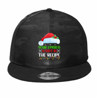 Your Opinion Wasnt In The Recipe Cooking Chef Christmas Tank Top Camo Snapback | Artistshot