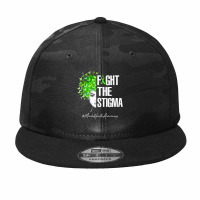 Fight The Stigma Mental Health Awareness Gif Camo Snapback | Artistshot