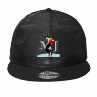 Michael Jackson Michael Jackson Moonwalk Camo Snapback | Artistshot