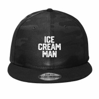 Ice Cream Man Party Costume Father's Day Camo Snapback | Artistshot