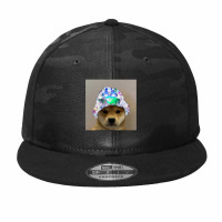 Icedancer Drain Dog Camo Snapback | Artistshot