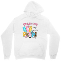 Cute Teaching My Favorite Peeps Happy Easter Day Teacher Unisex Hoodie | Artistshot