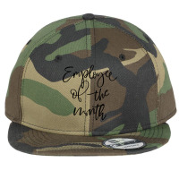 Employee Of The Month-zuqyw Flat Bill Snapback Cap | Artistshot