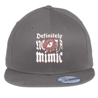 Womens Definitely Not A Mimic For Dungeons And Rpg Dragons V-neck Flat Bill Snapback Cap | Artistshot