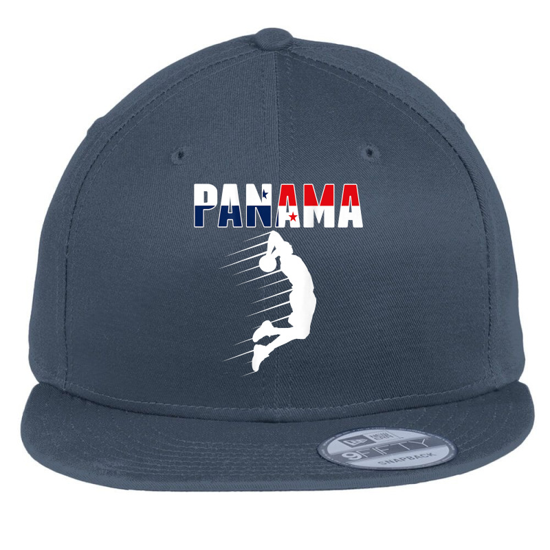 Proud Panama Basketball Fans Jersey   Panamanian Flag Baller T Shirt Flat Bill Snapback Cap by cm-arts | Artistshot