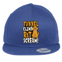 Tunnel Climb Rat Scream Design Barn Hunt Premium T Shirt Flat Bill Snapback Cap | Artistshot