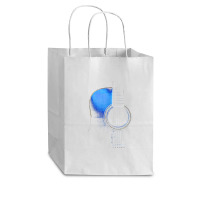 Blue Acoustic Guitar Hi-lite Essential Cub Paper Bag - 8 X 4 1/2 X 10 1/4 | Artistshot