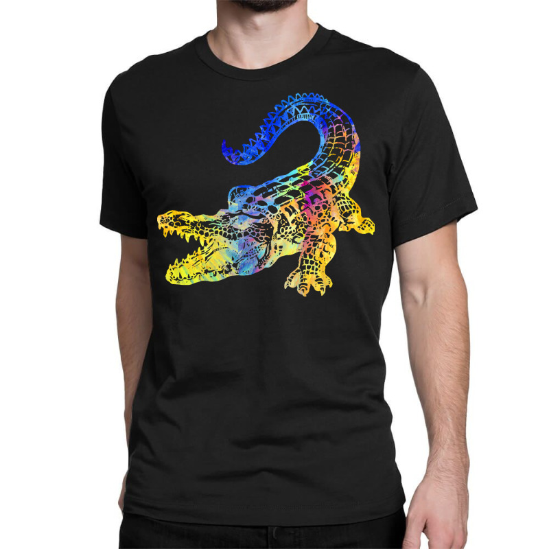 Crocodile Lover T  Shirtcrocodile Aligator With Beutiful Gift Idea T Classic T-shirt | Artistshot