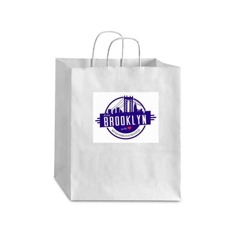 From Brooklyn Product 1 Debie Paper Bag - 10 X 5 X 13 | Artistshot