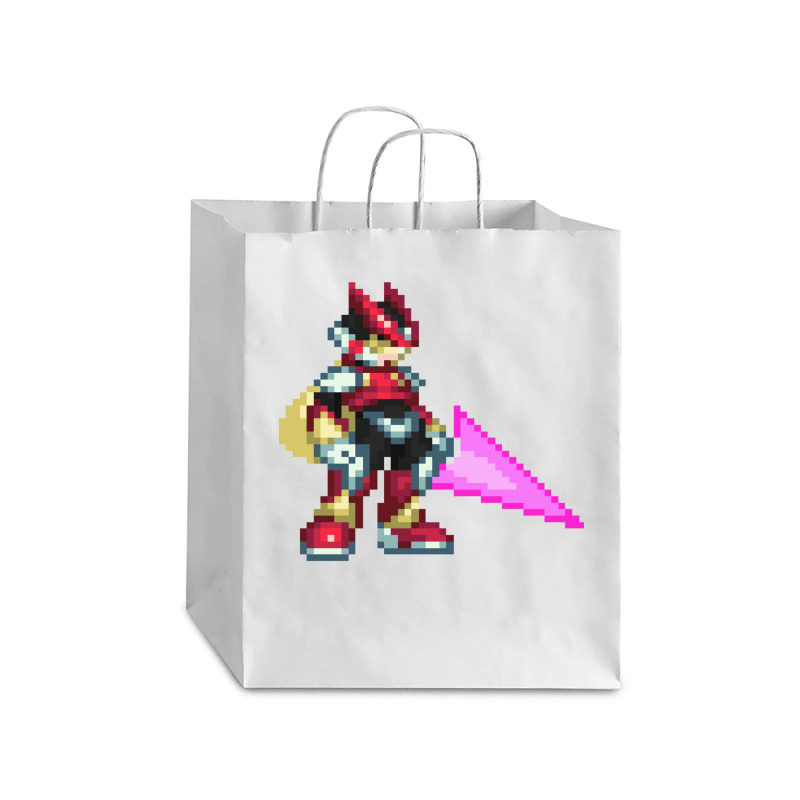 Mega Man X Vector Debie Paper Bag - 10 X 5 X 13 | Artistshot