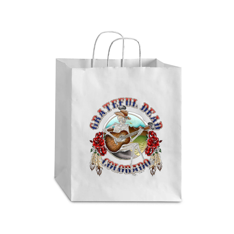 Grateful Guitarist Debie Paper Bag - 10 X 5 X 13 | Artistshot