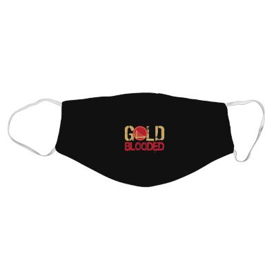 Gold Blooded Face Mask Designed By Bariteau Hannah