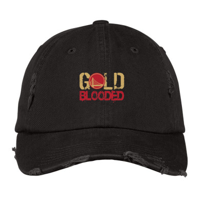 Gold Blooded Vintage Cap Designed By Bariteau Hannah