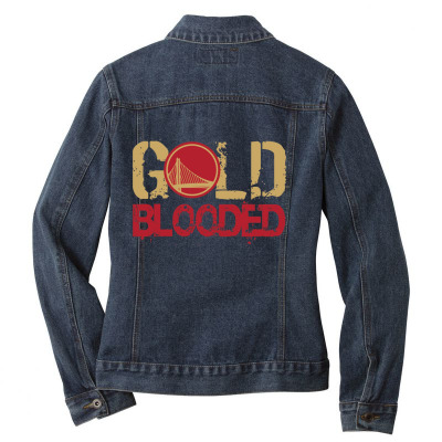 Gold Blooded Ladies Denim Jacket Designed By Bariteau Hannah