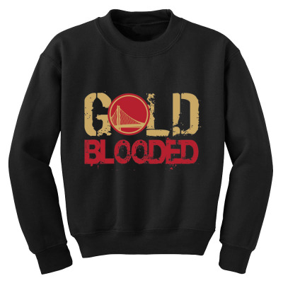 Gold Blooded Youth Sweatshirt Designed By Bariteau Hannah