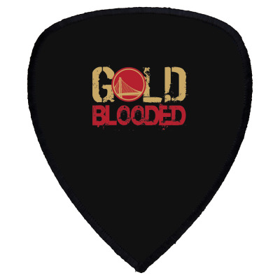 Gold Blooded Shield S Patch Designed By Bariteau Hannah