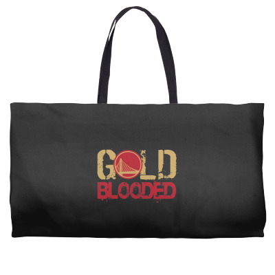 Gold Blooded Weekender Totes Designed By Bariteau Hannah