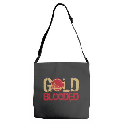 Gold Blooded Adjustable Strap Totes Designed By Bariteau Hannah