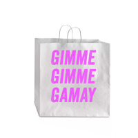 Womens Gamay Noir Gimme Gimme Gamay Cru Beaujolais Wine Collector Vnec Jumbo Paper Bag - 18 X 7 X 18 3/4 | Artistshot