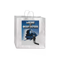 Murder On The Orient Express Jumbo Paper Bag - 18 X 7 X 18 3/4 | Artistshot