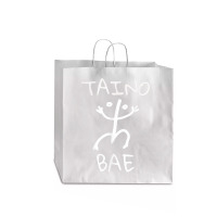 Taino Bae Tainos De Boriken Boricua Puerto Rican Taino Jumbo Paper Bag - 18 X 7 X 18 3/4 | Artistshot