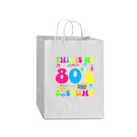 This Is My 80s Costume 80's Party 1980s Halloween Costume Mart Paper Bag -13 X 7 X 17 | Artistshot