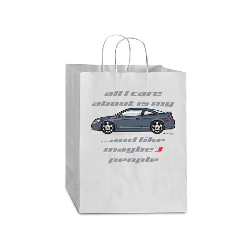 All I Care Blue Granite Mart Paper Bag -13 X 7 X 17 | Artistshot