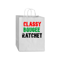 Womens Classy Black Girl Magic  Women September Melanin Poppin Mart Paper Bag -13 X 7 X 17 | Artistshot