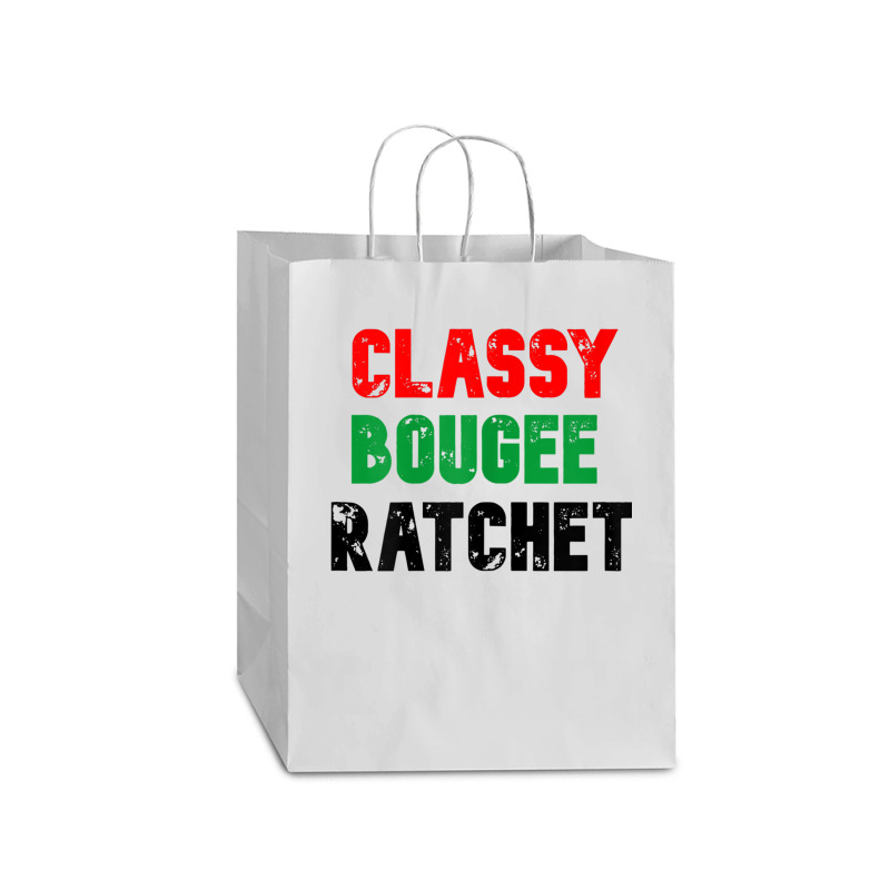 Womens Classy Black Girl Magic  Women September Melanin Poppin Mart Paper Bag -13 X 7 X 17 | Artistshot