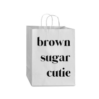 Brown Sugar Cutie Melanin  Afro Girl Womens Mart Paper Bag -13 X 7 X 17 | Artistshot