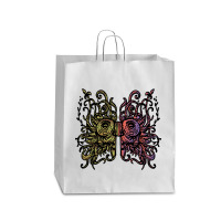 Mask Of An Aztec Warrior Queen Paper Bag - 16 X 6 X 19 1/4 | Artistshot