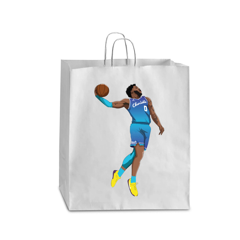 Miles Bridges Dunk Queen Paper Bag - 16 X 6 X 19 1/4 | Artistshot