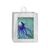 Jellyfish Artwork Digitalart Queen Paper Bag - 16 X 6 X 19 1/4 | Artistshot