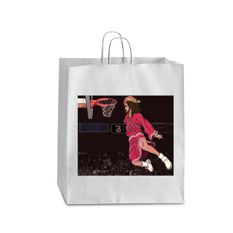 Could Jesus Ball Poster Queen Paper Bag - 16 X 6 X 19 1/4 | Artistshot