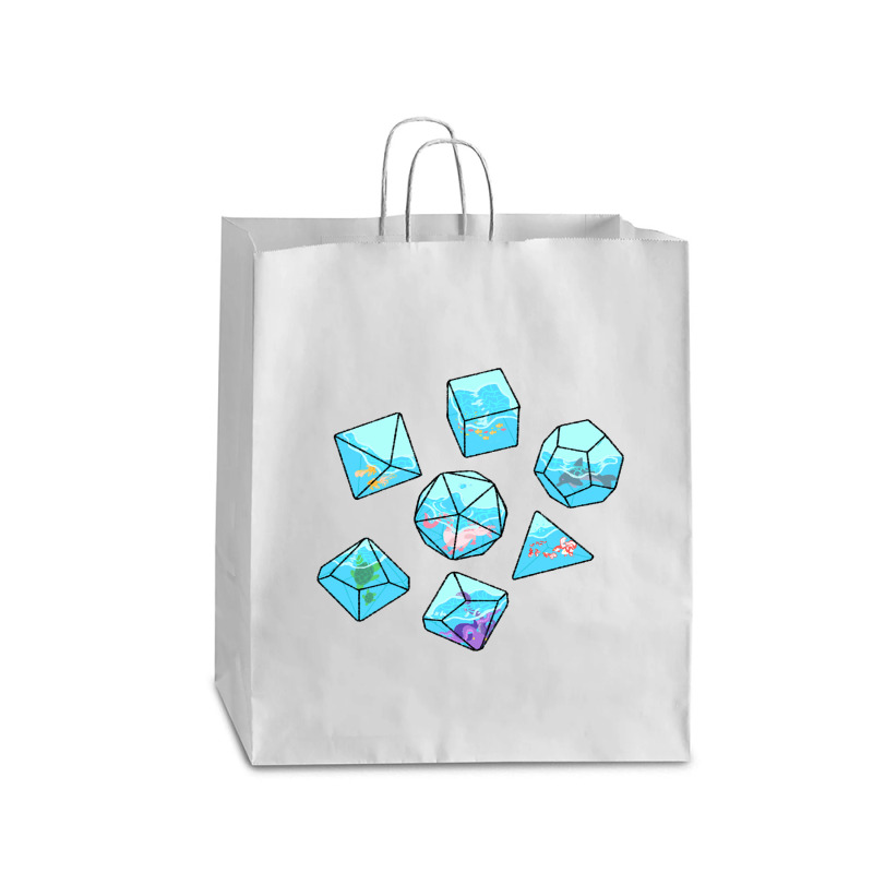 Pond Life Dice Queen Paper Bag - 16 X 6 X 19 1/4 | Artistshot