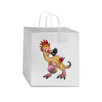 Creature Catcher - Egg Thief Star Paper Bag - 13 X 7 X 13 | Artistshot