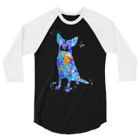 Dogs T  Shirt Australian Cattle Dog T  Shirt 3/4 Sleeve Shirt | Artistshot