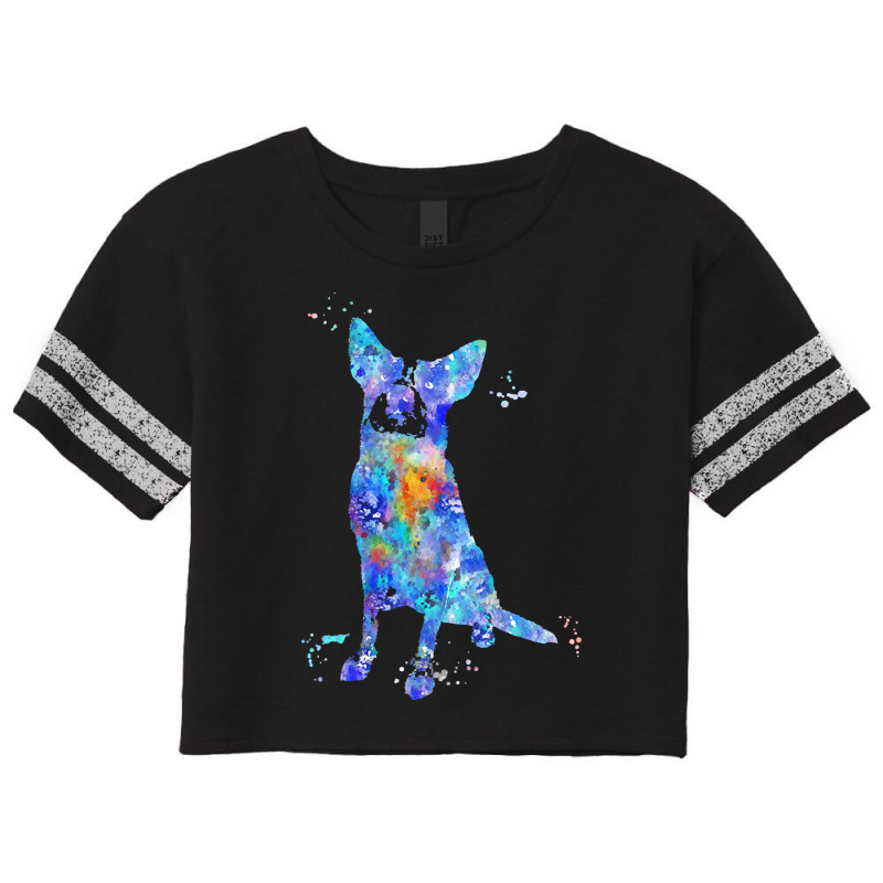 Dogs T  Shirt Australian Cattle Dog T  Shirt Scorecard Crop Tee by skeletonpeony | Artistshot