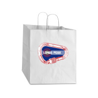 Longs Peak Climbing Carabiner Take Out Paper Bag - 14 X 10 X 15 1/2 | Artistshot