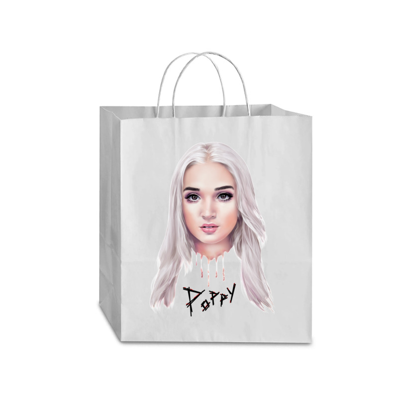 Poppy Drip Traveler Paper Bag -13 X 6 X 15 3/4 | Artistshot