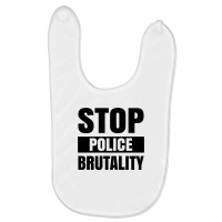 Stop Police Brutality Baby Bibs | Artistshot