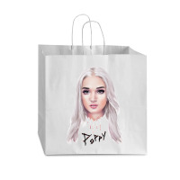 Poppy Drip Vogue Paper Bag - 16 X 6 X 12 | Artistshot