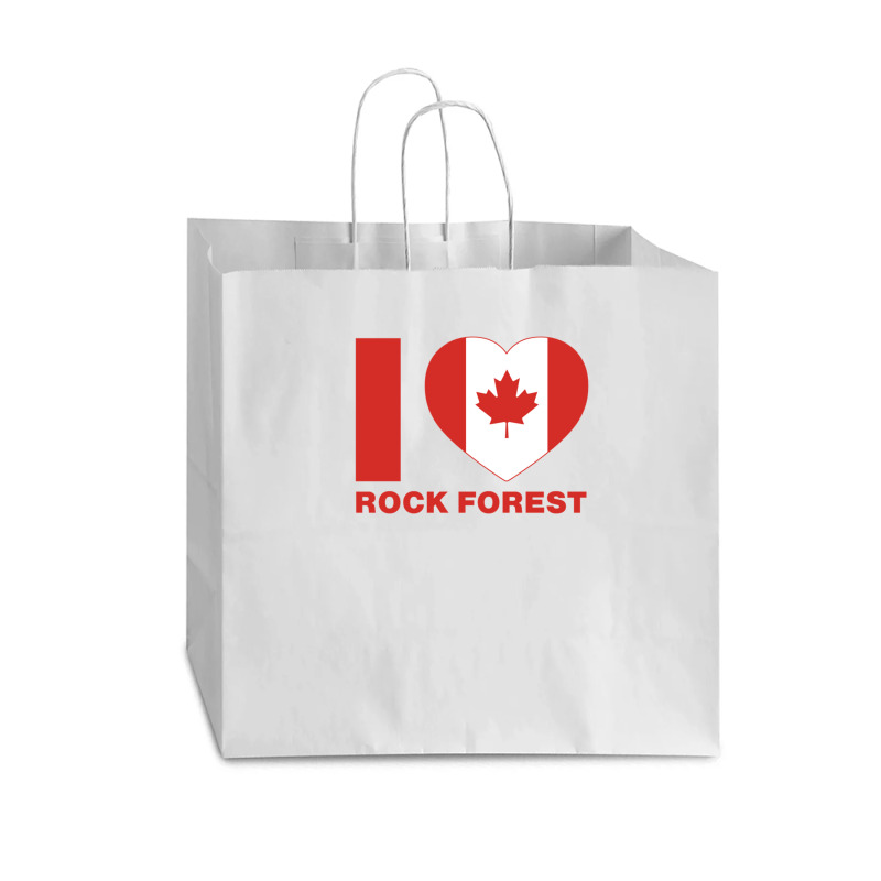 I Love Rock Forest1 Vogue Paper Bag - 16 X 6 X 12 | Artistshot