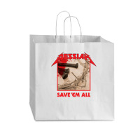 Messiah Save 'em All (heavy Crusade) Vogue Paper Bag - 16 X 6 X 12 | Artistshot