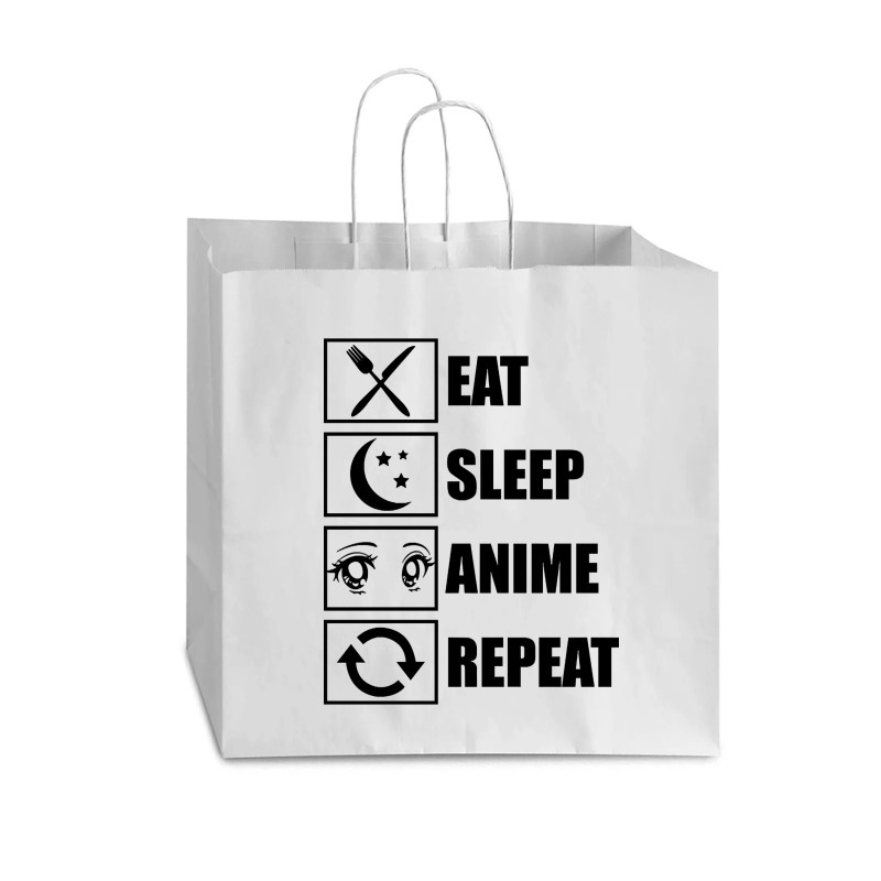 Eat, Sleep, Anime, Repeat!!!!!! Vogue Paper Bag - 16 X 6 X 12 | Artistshot