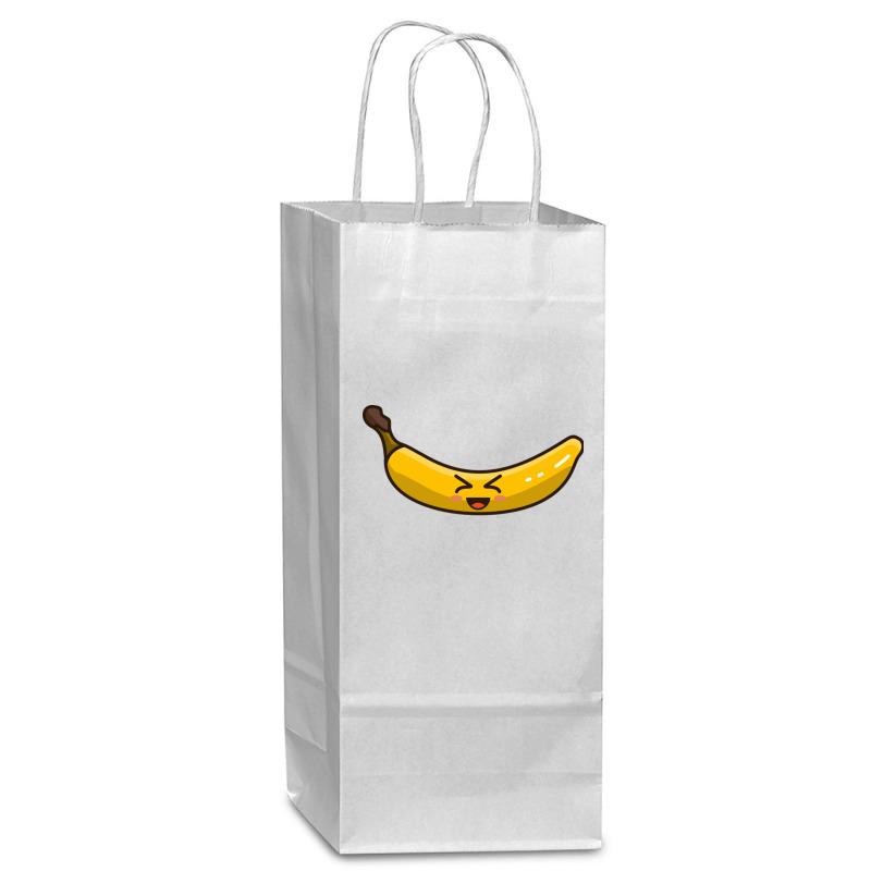 Smile Haha React Banana Wine Paper Bag - 5 1/2 X 3 1/4 X 13 | Artistshot