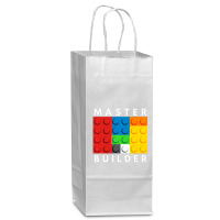 Master Builder Building Blocks Brick Builders Toys Gift Wine Paper Bag - 5 1/2 X 3 1/4 X 13 | Artistshot