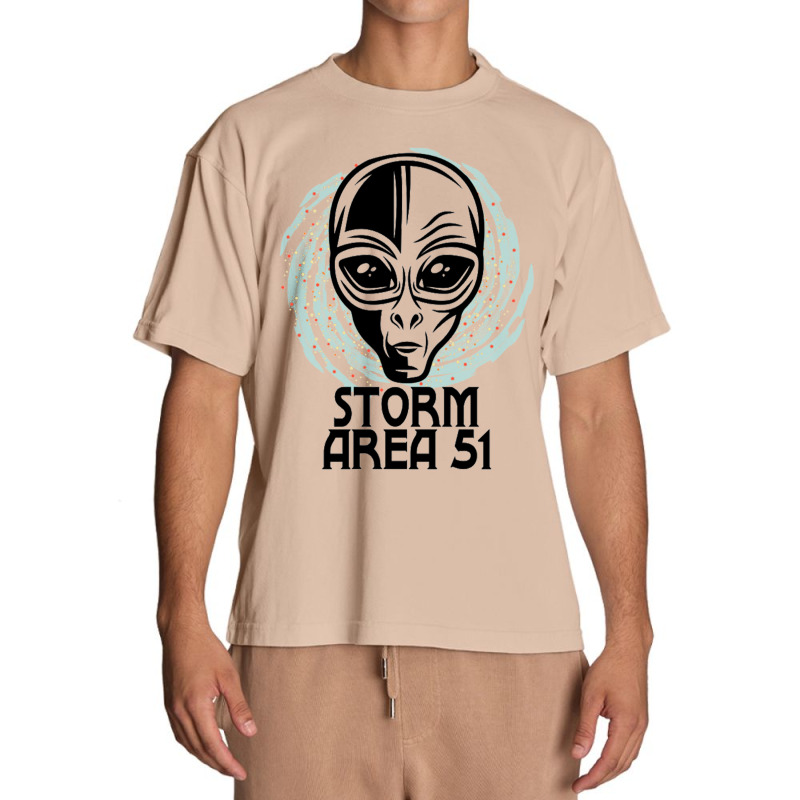 Storm Area 51 Alien For Light Urban Heavy T-shirt | Artistshot