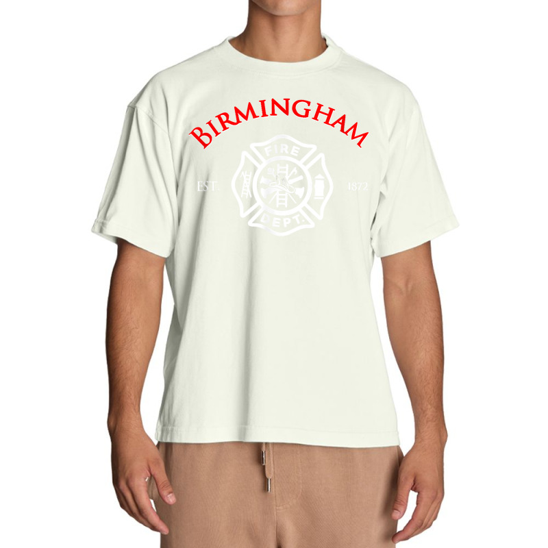 City Of Birmingham Fire Rescue Alabama Firefighter T Shirt Urban Heavy T-shirt by jacolepachew | Artistshot