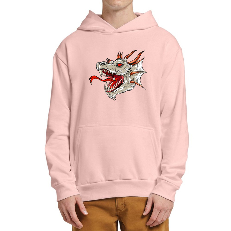 Dragon Urban Pullover Hoodie by difarinasool | Artistshot